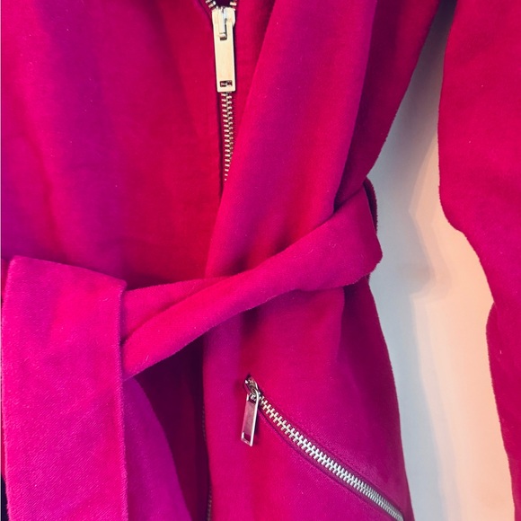 Fuchsia Pink Coat - Picture 8 of 14